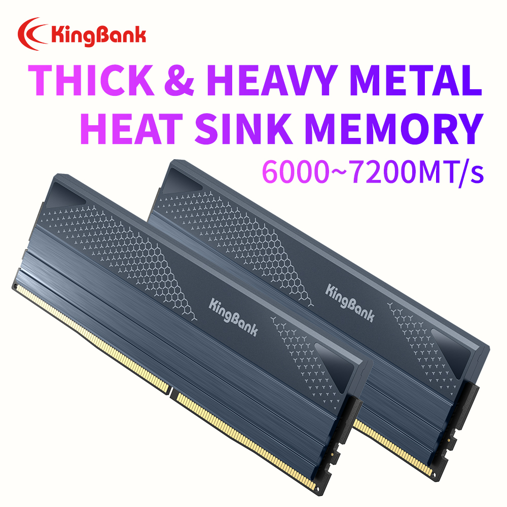 คิงแบงค์ KFXB DDR5 RAM 16GBx2  - Ddr5 16Gb 6000Mhz บทวิจารณ์และราคา