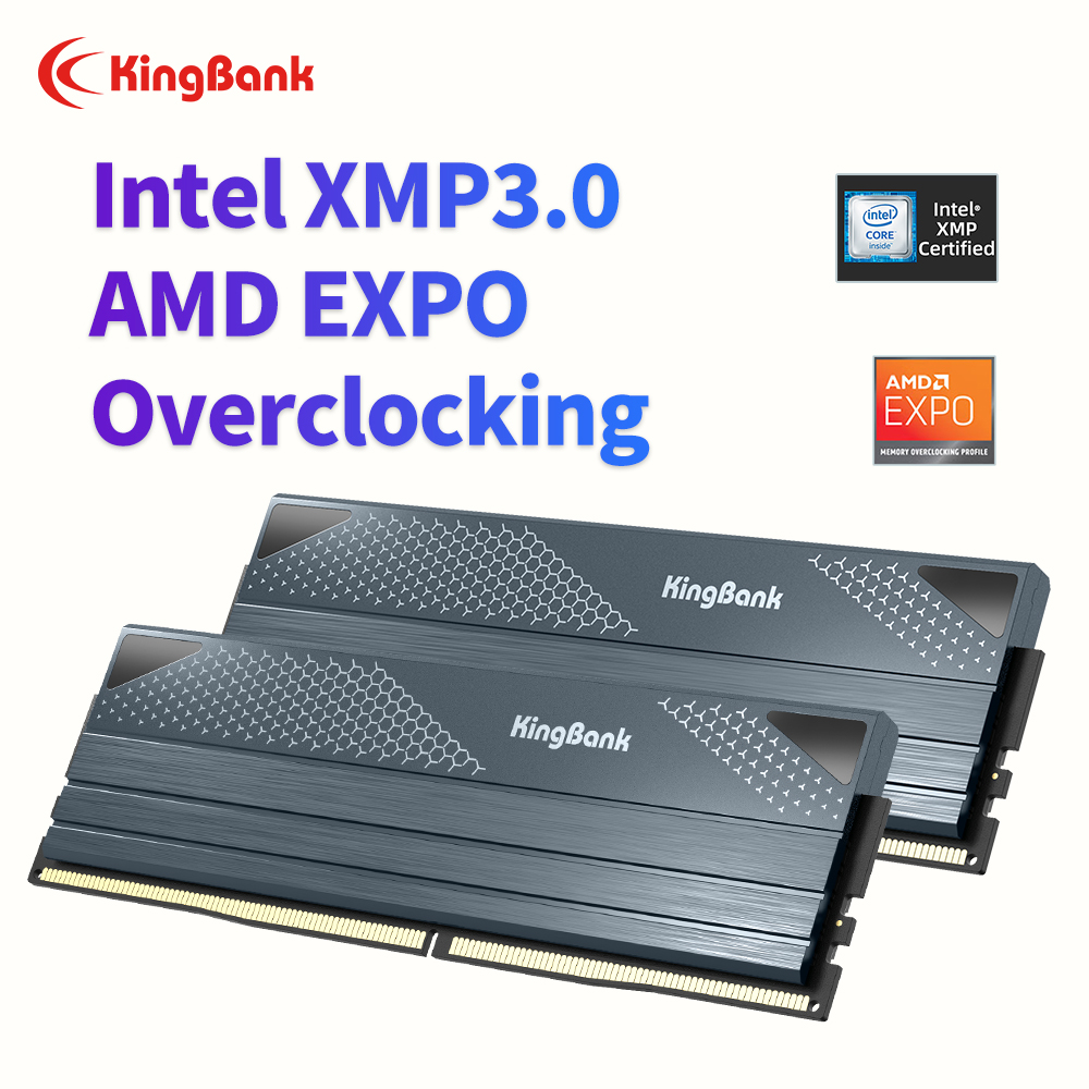 คิงแบงค์ KFXB DDR5 RAM 16GBx2  - Ddr5 16Gb 6000Mhz บทวิจารณ์และราคา