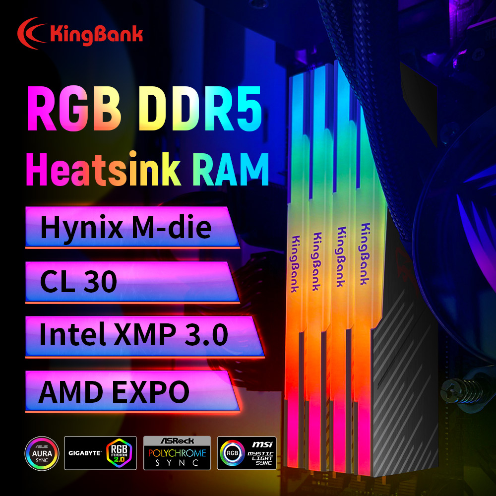 KingBank KRRB DDR5 RGB SoarBla - Ddr5 8Gb บทวิจารณ์และราคา